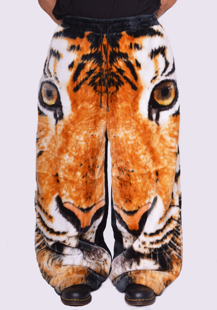 LU'U DAN TIGER BLANKET RAW CUT BONTAN PANTS SS25 | DOSHABURI Shop