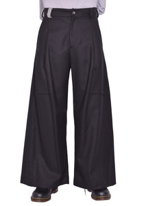 DOSHABURI通販｜MARINA YEE JULIUS WIDE-LEGGED TROUSERS BLACK FW25