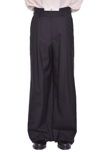 MARINA YEE  DIETRICH WIDE LEGGED PLEATED TROUSERS SS25 | DOSHABURI Shop