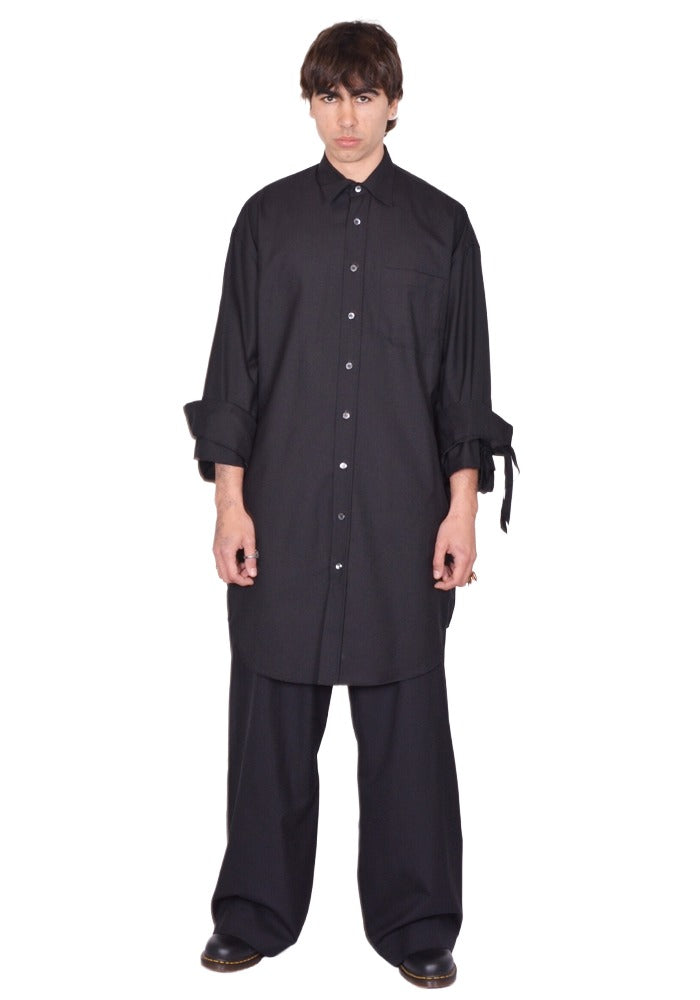 Marina Yee マリナイー ロンT ブラック Mサイズ DOSHABURI通販｜MARINA YEE M.Y. SHIRT 1L LONG OVERSIZED SHIRT BLACK