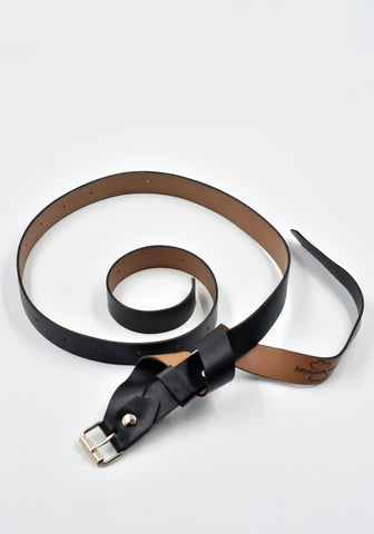 MARINA YEE U-TURN 25 ORIGAMI BELT BLACK/NUDE FW24 | DOSHABURI Shop