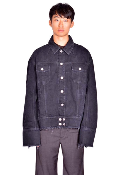 MATIERES FECALE PIERRE M. DENIM JACKET SCLERA SS26 | DOSHABURI Online Shop