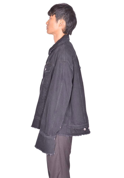 MATIERES FECALE PIERRE M. DENIM JACKET SCLERA SS26 | DOSHABURI Online Shop