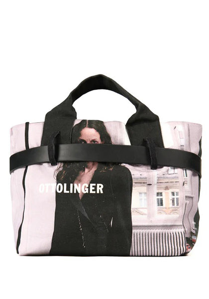 OTTOLINGER BELTED TOTE BAG PRINT FW25 | DOSHABURI Shop