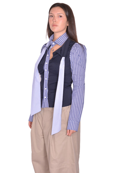OTTOLINGER DECONSTRUCTED LAVALLIÈRE BLOUSE SS25 | DOSHABURI Shop