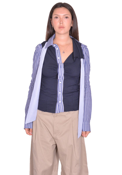 OTTOLINGER DECONSTRUCTED LAVALLIÈRE BLOUSE SS25 | DOSHABURI Shop