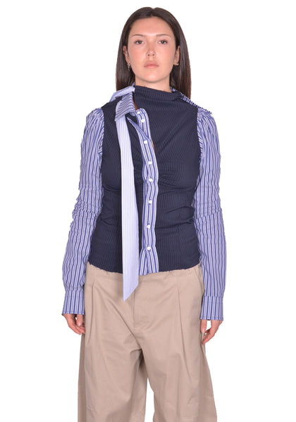OTTOLINGER DECONSTRUCTED LAVALLIÈRE BLOUSE SS25 | DOSHABURI Shop