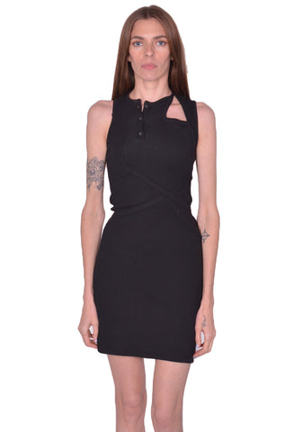 OTTOLINGER TANK MINI DRESS BLACK SS25 | DOSHABURI Online Shop