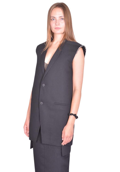 RICK OWENS CONCORDIAN JACKET BLACK SS26 | DOSHABURI Shop