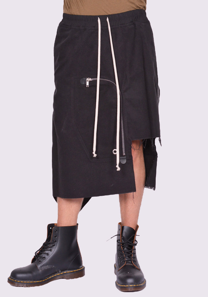 リック・オウエンス通販|RICK OWENS MEN DARCCA SKIRT BLACK リック・オウエンス通販|RICK OWENS MEN DARCCA SKIRT BLACK