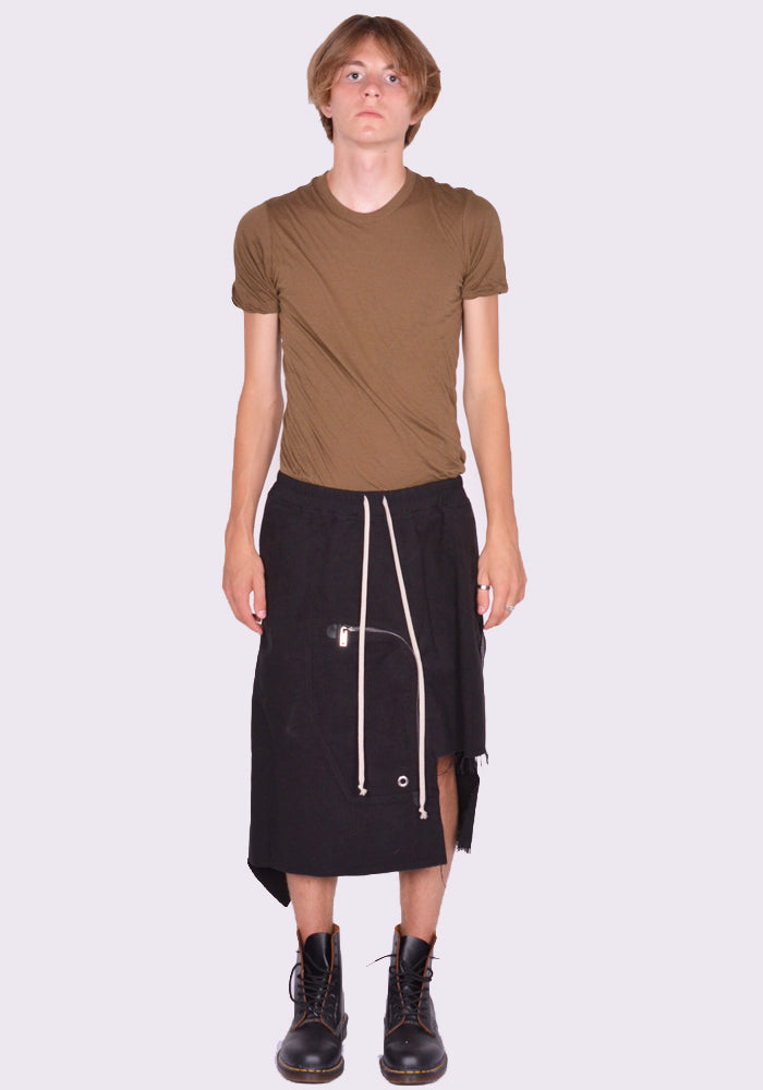 リック・オウエンス通販｜RICK OWENS MEN DARCCA SKIRT BLACK