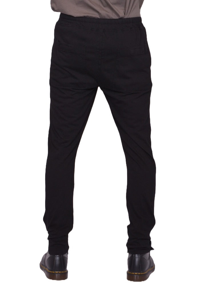 RICK OWENS DRKSHDW BERLIN DRAWSTRING PANT BLACK SS26 | DOSHABURI Shop