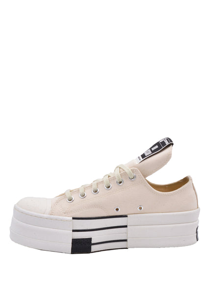 RICK OWENS DRKSHDW CONVERSE DC02CX955 A04R1 DBL DRKSTAR OX SNEAKERS CHUCK 70 NATURAL FW23 | DOSHABURI Online Shop