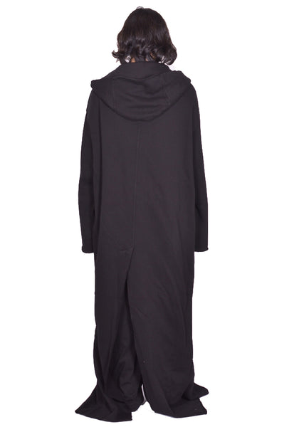 RICK OWENS DRKSHDW DRAGGING GIMP HOODIE BLACK SS25 | DOSHABURI Shop