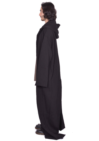 RICK OWENS DRKSHDW DRAGGING GIMP HOODIE BLACK SS25 | DOSHABURI Shop