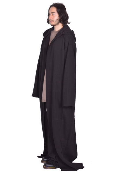 RICK OWENS DRKSHDW DRAGGING GIMP HOODIE BLACK SS25 | DOSHABURI Shop