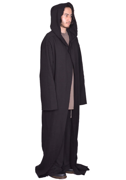 RICK OWENS DRKSHDW DRAGGING GIMP HOODIE BLACK SS25 | DOSHABURI Shop