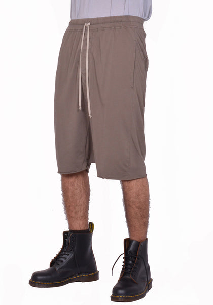 RICK OWENS DRKSHDW DRAWSTRING SHORTS DUST SS26 | DOSHABURI Shop