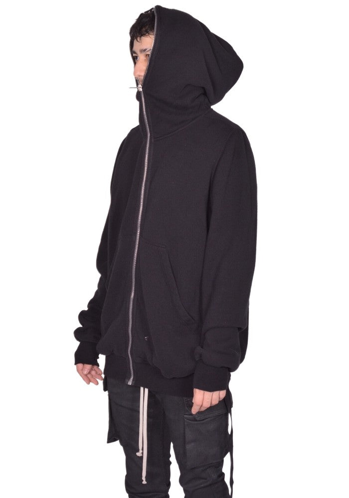 RICK OWENS DRKSHDW JUMBO GIMP SWEAT HOODIIE BLACK FW25 | DOSHABURI Shop