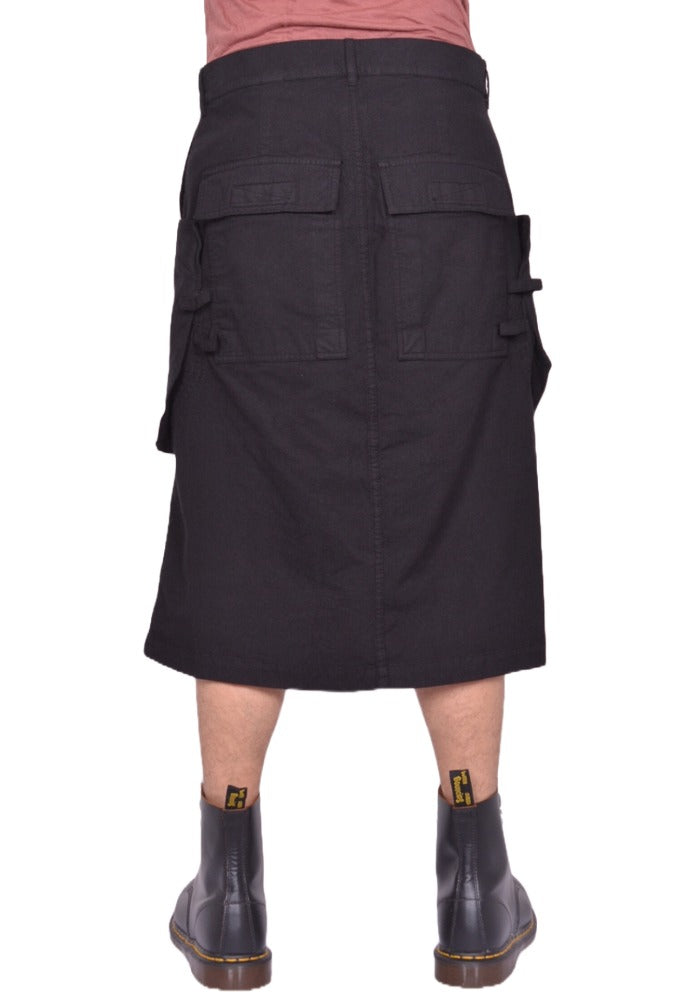 DOSHABURI通販｜RICK OWENS DRKSHDW STEFAN CARGO SKIRT BLACK FW25
