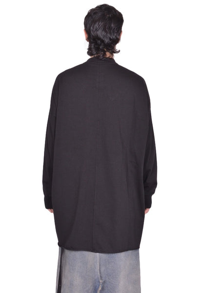 RICK OWENS DRKSHDW  TOMMY SWEATSHIRT BLACK FW25 | DOSHABURI Shop