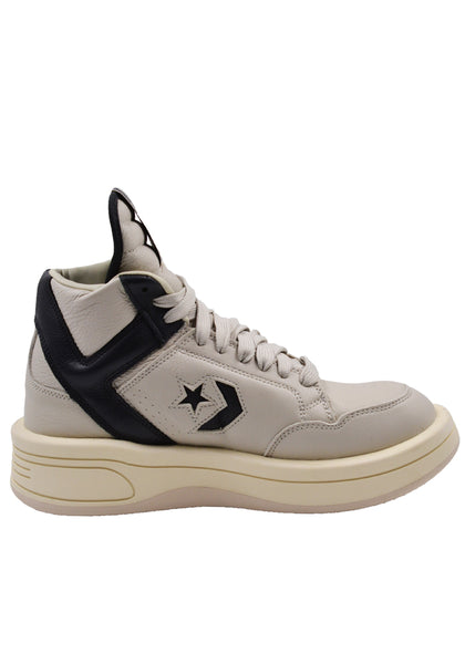 RICK OWENS DRKSHDW X CONVERSE TURBOWPN SNEAKERS OYSTER/BLACK FW23  | DOSHABURI Online Shop