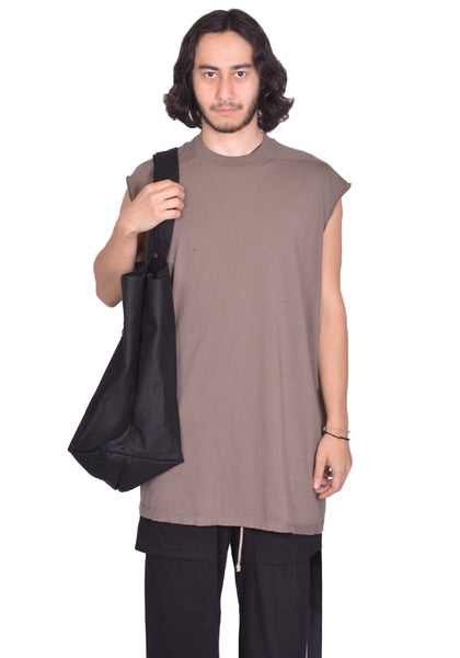 RICK OWENS MEN BEACH BAG BLACK PENTAGRAM SS25 | DOSHABURI Online Shop