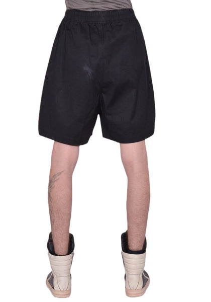 RICK OWENS MEN BOXER SHORTS COTTON BLACK SS26 | DOSHABURI Shop