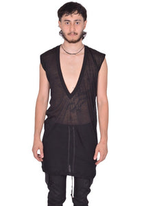 DOSHABURI通販｜RICK OWENS MEN DYLAN T-SHIRT BLACK FW25 | DOSHABURI