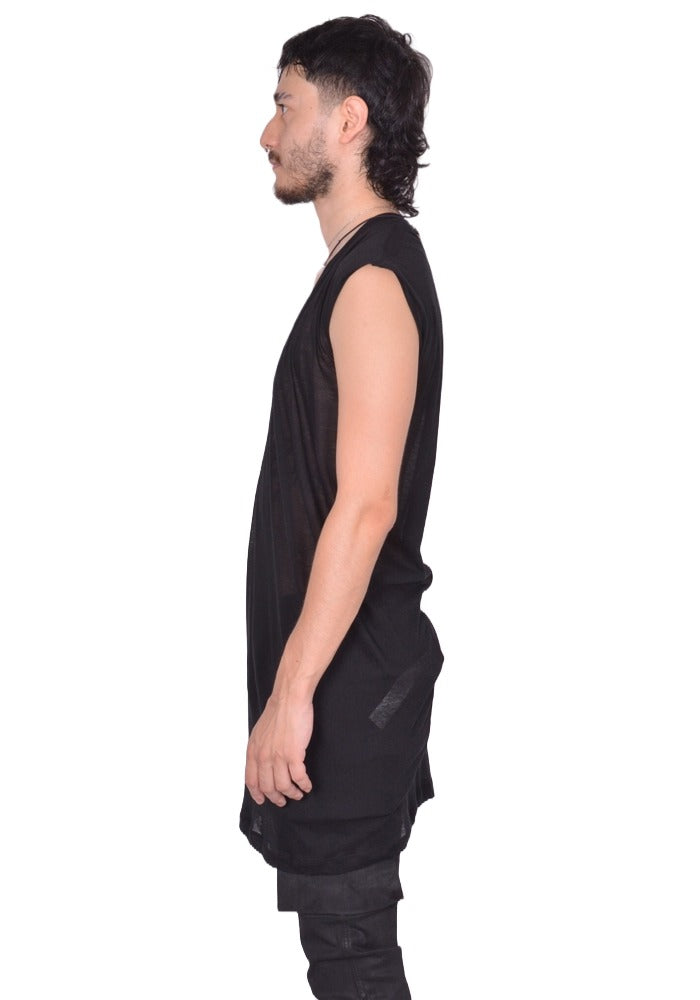 DOSHABURI通販｜RICK OWENS MEN DYLAN T-SHIRT BLACK FW25 | DOSHABURI