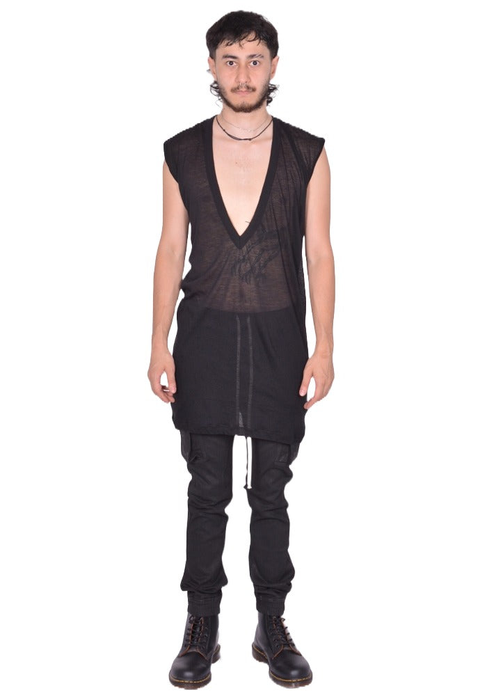 DOSHABURI通販｜RICK OWENS MEN DYLAN T-SHIRT BLACK FW25 | DOSHABURI