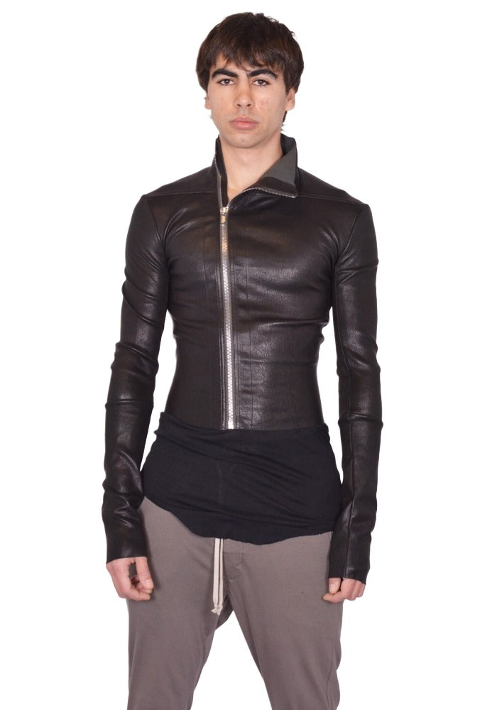 DOSHABURI通販｜RICK OWENS MEN GARY LEATHER JACKET BLACK SS26