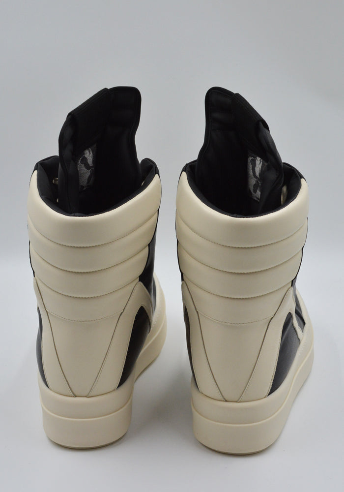 靴 Rick owens geobasket ss25 RICK OWENS - 【25SS】 メガ ジオバスケット スニーカー / MEGA