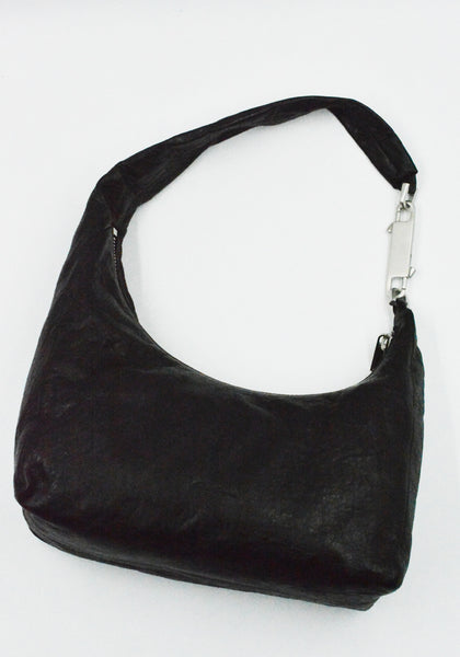 RICK OWENS MEN SMALL GEMINI BAG BLACK SS26 | DOSHABURI Onlne Shop