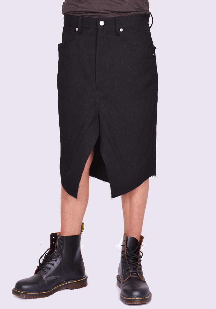 美品 Rick owens 黒 タイトスカート40