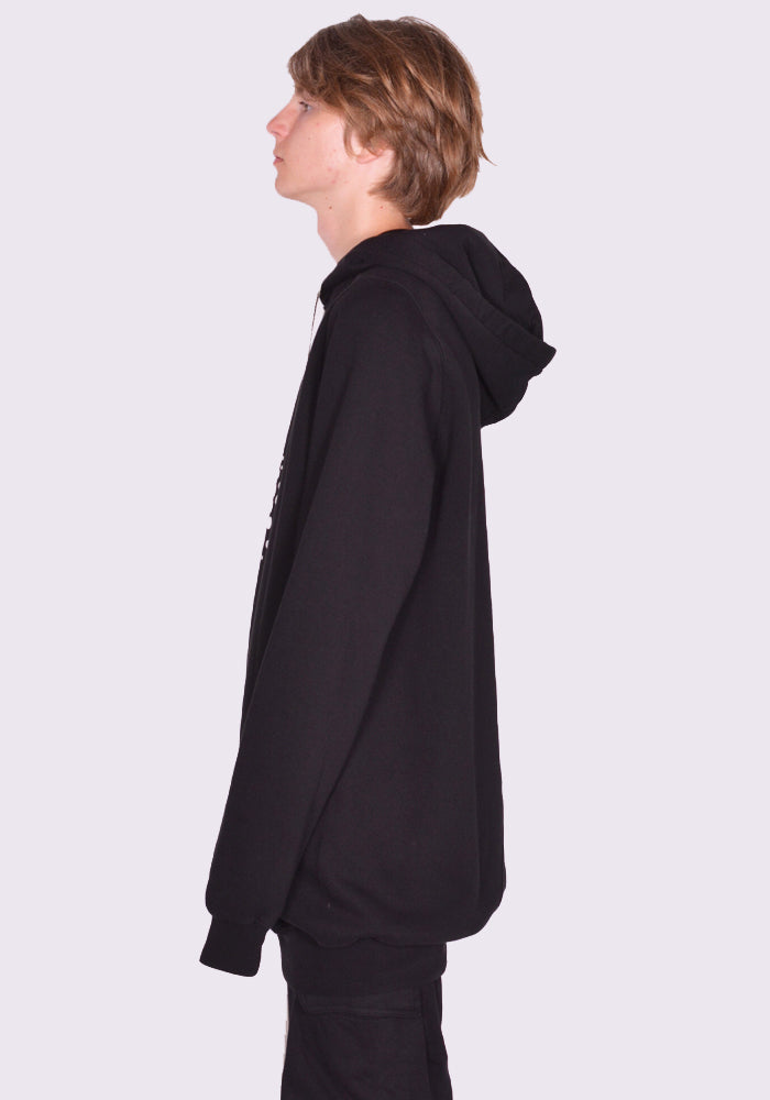 リック・オウエンス通販｜ RICK OWENS MEN SWEAT HOODIE BLACK FW24