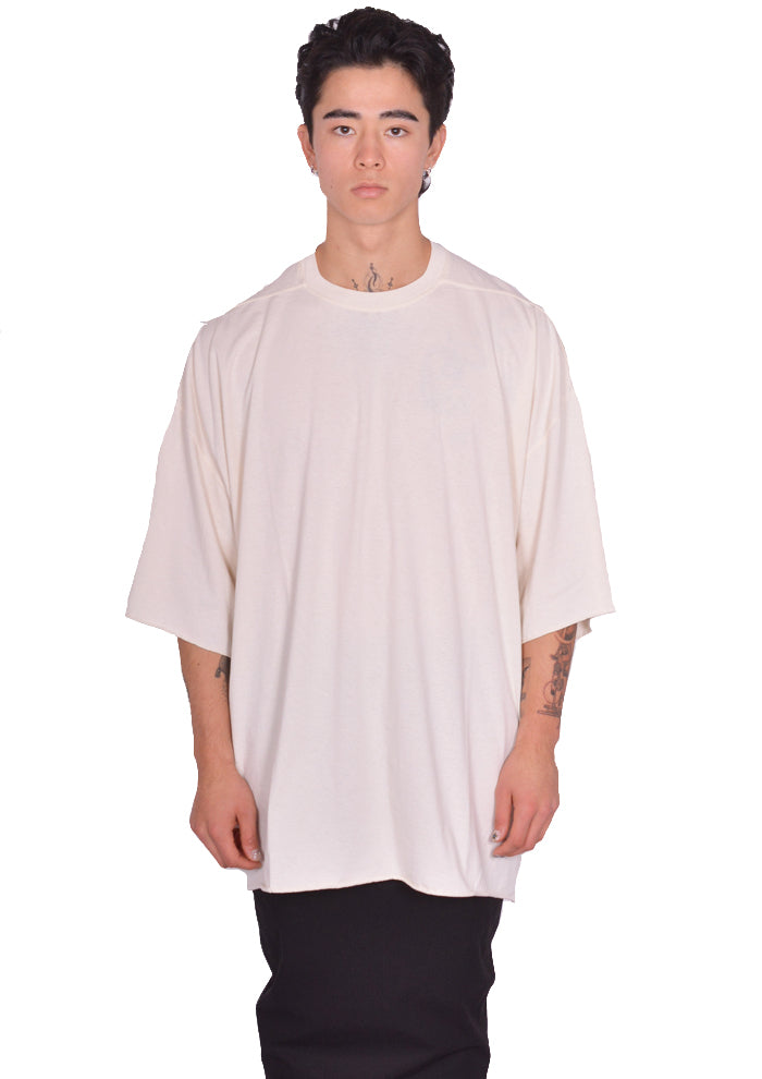 DOSHABURI通販|RICK OWENS MEN TOMMY T-SHIRT NATURAL SS25 DOSHABURI通販|RICK OWENS MEN TOMMY T-SHIRT NATURAL SS25