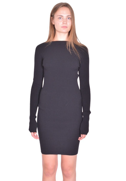 RICK OWENS WOMEN AL DRESS BLACK SS26 | DOSHABURI Online Shop