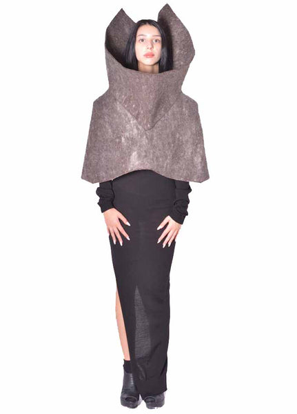 RICK OWENS WOMEN NASKA BIKER BLACK 2026FW | DOSHABURI Online Shop 