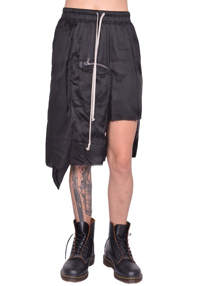 DOSHABURI通販｜RICK OWENS WOMEN DRACCA SKIRT BLACK FW25｜DOSHABURI