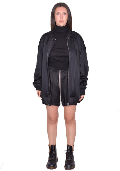 RICK OWENS WOMEN JUMBO PETER FLIGHT JACKET SS25 | DOSHABURI Shop