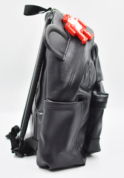 WALTER VAN BEIRENDONCK EASTPAK WALTER PAK’R FAUX LEATHER BLACK FW26