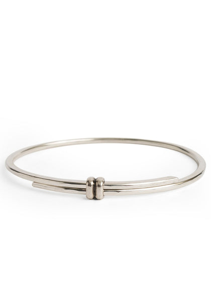 WERKSTATT MÜNCHEN M2267 BANGLE KEYRING SILVER FW26 | DOSHABURI Shop