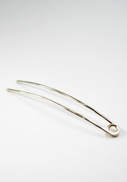 WERKSTATT MÜNCHEN M4200 SILVER HAIR-PIN HAMMERED FW26 | DOSHABURI Shop