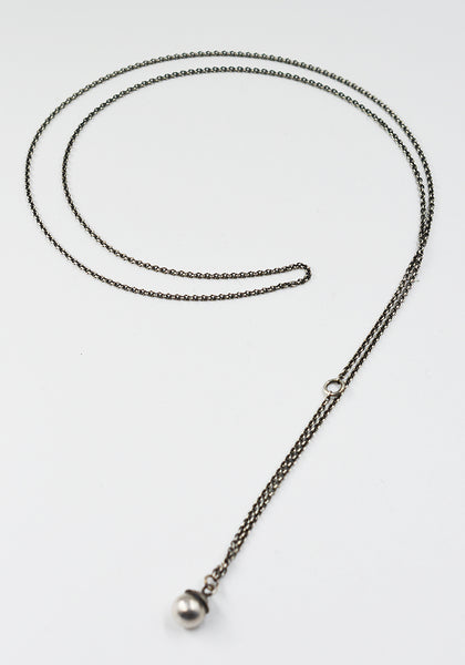 WERKSTATT MÜNCHEN M7570 CHAIN MINI NECKLACE PEARL | DOSHABURI Shop