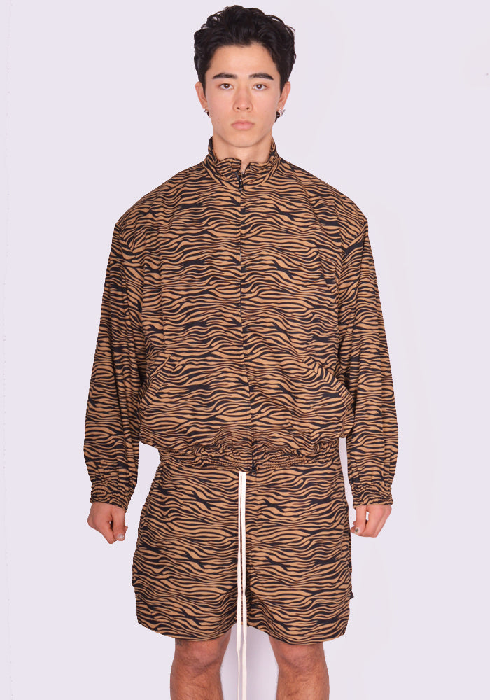 YUIKI SHIMOJI TIGER STRIPES JACKET | DOSHABURI Online Shop
