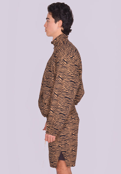 YUIKI SHIMOJI TIGER STRIPES JACKET | DOSHABURI Online Shop