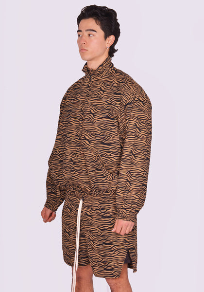 YUIKI SHIMOJI TIGER STRIPES JACKET | DOSHABURI Online Shop