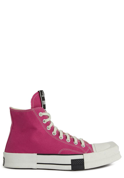 RICK OWENS DRKSHDW x CONVERSE A05685C TURBODRK CHUCK 70 LACELESS HOT PINK