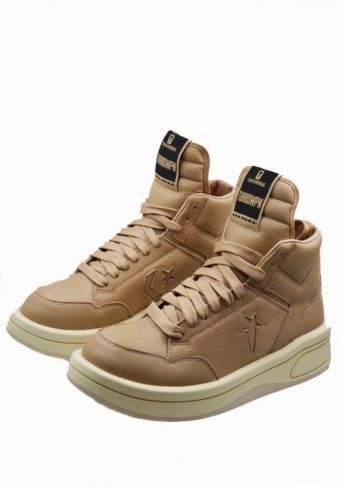 RICK OWENS DRKSHDW X CONVERSE DC01DX757 TURBOWPN HI-TOP SNEAKERS CAVE (New season SS24)